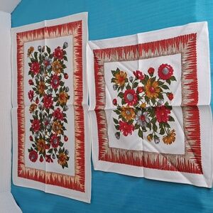 8 piece set, napkins and placemats